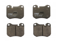 Kit de plaquettes de frein, frein à disque GDB309 TRW