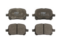 Kit de plaquettes de frein, frein à disque GDB3152 TRW
