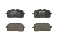 Kit de plaquettes de frein, frein à disque GDB3225 TRW
