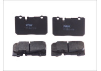 Kit de plaquettes de frein, frein à disque GDB3226 TRW
