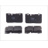 Kit de plaquettes de frein, frein à disque GDB3226 TRW