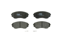 Kit de plaquettes de frein, frein à disque GDB3255 TRW