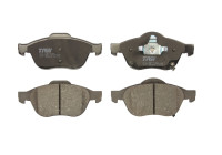 Kit de plaquettes de frein, frein à disque GDB3335 TRW
