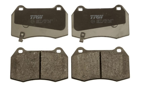 Kit de plaquettes de frein, frein à disque GDB3381 TRW, Image 3