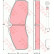 Kit de plaquettes de frein, frein à disque GDB3385 TRW, Vignette 3