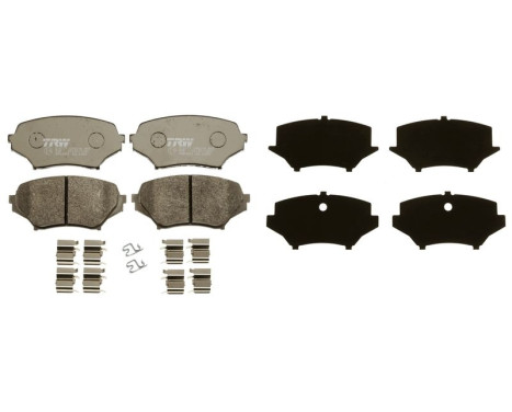 Kit de plaquettes de frein, frein à disque GDB3401 TRW, Image 3