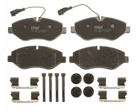 Kit de plaquettes de frein, frein à disque GDB3439 TRW, Image 3