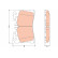 Kit de plaquettes de frein, frein à disque GDB3473 TRW, Vignette 2