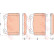 Kit de plaquettes de frein, frein à disque GDB3488 TRW