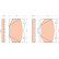 Kit de plaquettes de frein, frein à disque GDB3498 TRW, Vignette 2