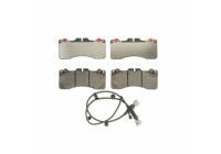 Kit de plaquettes de frein, frein à disque GDB3506 TRW