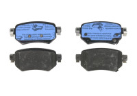 Kit de plaquettes de frein, frein à disque GDB3632 TRW