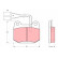 Kit de plaquettes de frein, frein à disque GDB364 TRW, Vignette 2
