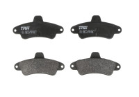 Kit de plaquettes de frein, frein à disque GDB4084 TRW
