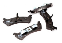 Kit de plaquettes de frein, frein à disque GDB4094 TRW