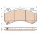Kit de plaquettes de frein, frein à disque GDB4450 TRW, Vignette 2