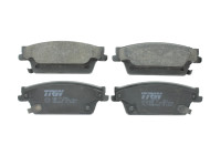 Kit de plaquettes de frein, frein à disque GDB4452 TRW
