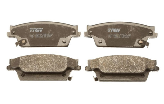 Kit de plaquettes de frein, frein à disque GDB4452 TRW, Image 3