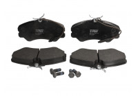 Kit de plaquettes de frein, frein à disque GDB447 TRW