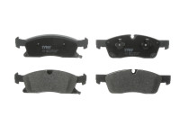 Kit de plaquettes de frein, frein à disque GDB4604 TRW