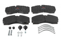 Kit de plaquettes de frein, frein à disque GDB5121 TRW
