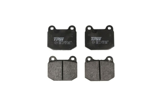 Kit de plaquettes de frein, frein à disque GDB611 TRW