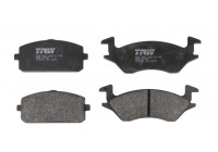 Kit de plaquettes de frein, frein à disque GDB769 TRW