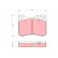 Kit de plaquettes de frein, frein à disque GDB929 TRW, Vignette 2