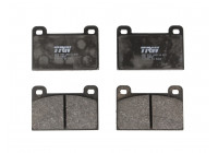 Kit de plaquettes de frein, frein à disque GDB939 TRW