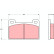 Kit de plaquettes de frein, frein à disque GDB939 TRW, Vignette 2
