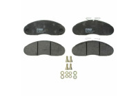 Kit de plaquettes de frein, frein à disque GDB948 TRW