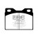 Kit de plaquettes de frein, frein à disque Greenstuff DP2220 EBC, Vignette 4