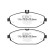 Kit de plaquettes de frein, frein à disque Greenstuff DP22214 EBC, Vignette 4
