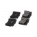 Kit de plaquettes de frein, frein à disque KBP-1516 Kavo parts, Vignette 2