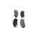 Kit de plaquettes de frein, frein à disque KBP-2046 Kavo parts, Vignette 5