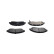Kit de plaquettes de frein, frein à disque KBP-2071 Kavo parts, Vignette 3