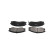 Kit de plaquettes de frein, frein à disque KBP-3016 Kavo parts, Vignette 4