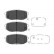 Kit de plaquettes de frein, frein à disque KBP-3032 Kavo parts, Vignette 2