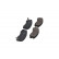 Kit de plaquettes de frein, frein à disque KBP-3501 Kavo parts, Vignette 3