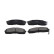 Kit de plaquettes de frein, frein à disque KBP-4012 Kavo parts, Vignette 2