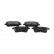Kit de plaquettes de frein, frein à disque KBP-4028 Kavo parts, Vignette 2