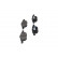 Kit de plaquettes de frein, frein à disque KBP-4513 Kavo parts, Vignette 5