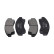 Kit de plaquettes de frein, frein à disque KBP-4534 Kavo parts, Vignette 2