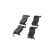 Kit de plaquettes de frein, frein à disque KBP-4539 Kavo parts, Vignette 3