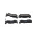 Kit de plaquettes de frein, frein à disque KBP-4539 Kavo parts, Vignette 4