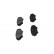 Kit de plaquettes de frein, frein à disque KBP-4546 Kavo parts, Vignette 5