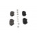 Kit de plaquettes de frein, frein à disque KBP-4550 Kavo parts, Vignette 5