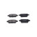 Kit de plaquettes de frein, frein à disque KBP-4554 Kavo parts, Vignette 4