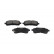 Kit de plaquettes de frein, frein à disque KBP-4560 Kavo parts, Vignette 2