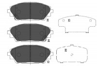 Kit de plaquettes de frein, frein à disque KBP-4571 Kavo parts